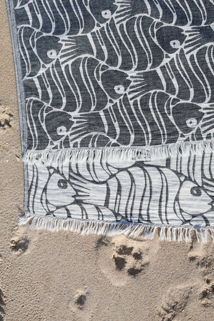 XL Fish Towel