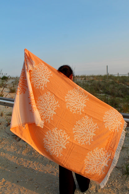 Coral Towel